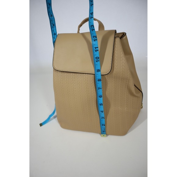 AR New York Fashionable Embossed Backpack - Khaki‎
